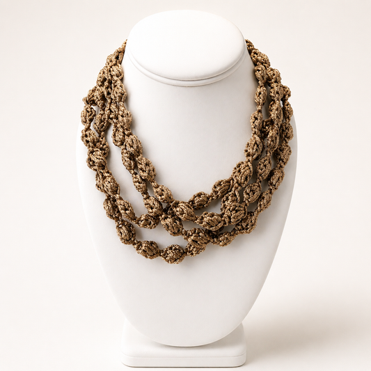 Areia Loop | Crochet Necklace & Belt