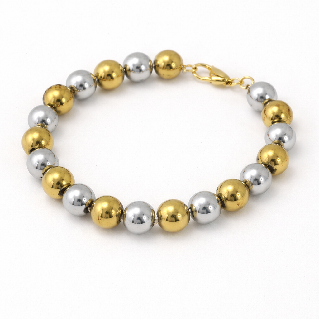 Búzios Hematita Duo Bracelet| Genuine Hematite