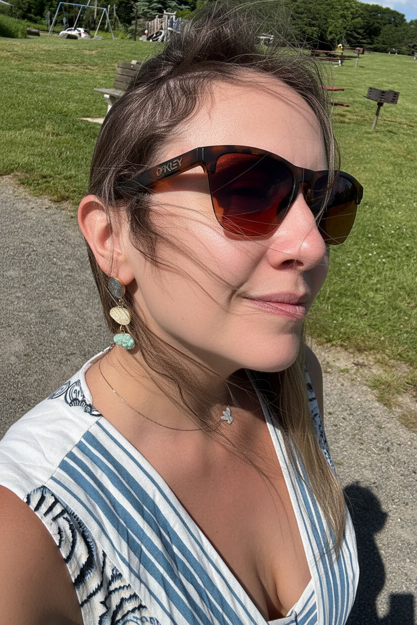 Íris Long Earring 3 colors| 18k gold plated