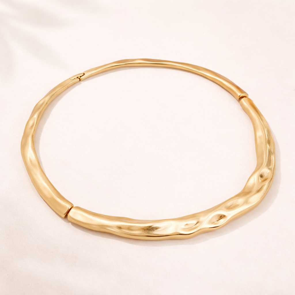 Itaparica Choker | 18K Gold-Plated Sculptural Collar