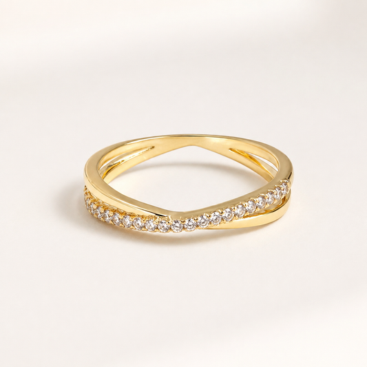 X Glow | Gold-Plated Ring